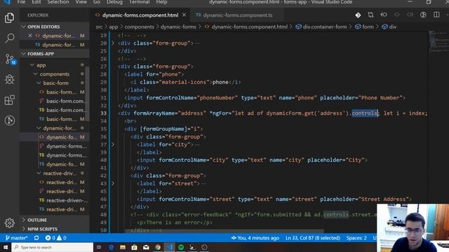Angular Forms (4) -  Dynamic Forms