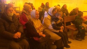 Ансамбль "Веретенце" духовный стих "Соходила Богородица" в храме Св. равноап. князя Владимира