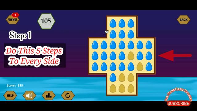 Peg Solitaire | Brainvita | River IQ -Chapter 16 | Logic Puzzles | Offline Game | Solutions