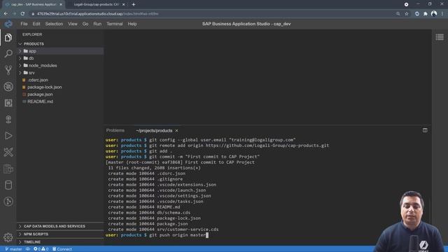 SAP CAP – Cloud Application Programming Model - 10. Git - Control de Versiones смотреть онлайн