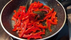 5-Говяжья печень с овощами| Рецепт горячей закуски| простые домашние рецепты