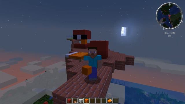 Minecraft Test 2 | буду строить дом в облаках | Minecraft 1.17.1