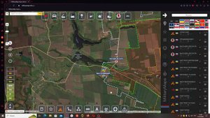 Обзор карты боевых действий Militarymaps Война на Украине за 30 мая 2024 год.