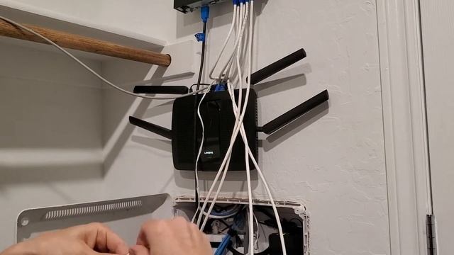 REOLINK NVR WALL MOUNT INSTALLATION - HOW TO HIDE WIRES BEHIND THE WALL! HOME NETWORK SETUP!