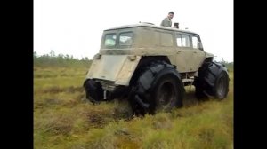 Вездеход Своими Руками. Вездеход Амфибия "Зыбун"