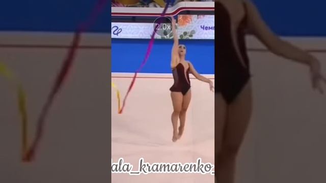 Лала Крамаренко (моё первое видео про гимнастику)