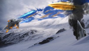 Инопланетяне ведут войну между собой