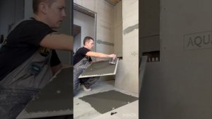 Правильная укладка керамогранита на пол.