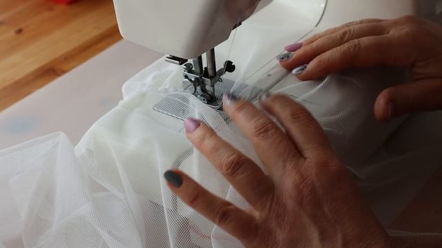 Шикарная модель занавески с волнами. Сшила сама из тюля-сетки (давно мечтала и наконец осуществила)