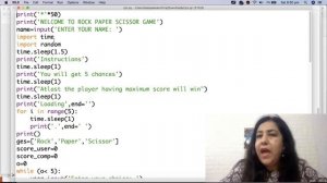 Rock Paper Scissor Game Implementation in Python, Game Development in Python, How to Code Games?