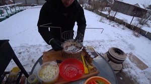 Новогоднее блюдо за 30 минут в тандыре. Кулинарный проект ДЫМ