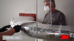 04  rus  Эндотермический мат Interam 3M IATD E Mat  Огнезащита кабельного лотка