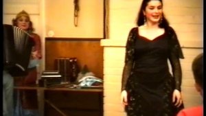 Зайнаб Фархетдинова в Финляндии 1992г. Бер егет гармун сайлый