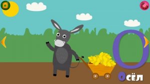 АЗБУКА. Алфавит для детей. От А до Я обучающее видео для детей с веселыми животными