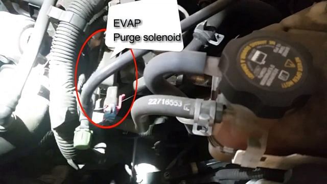 Chevy Malibu emissions / Smog locations: PCV, EGR, EVAP purge & canister смотреть онлайн