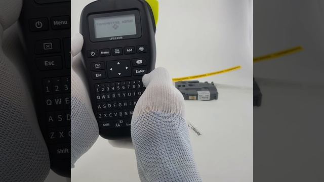 Supvan LP5120M печать на клейкой ленте