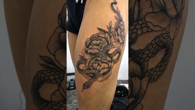 Nice Peony Tattoo from this week