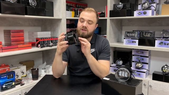 Обзор на светодиодные Противотуманные фары для Тойота смотреть онлайн