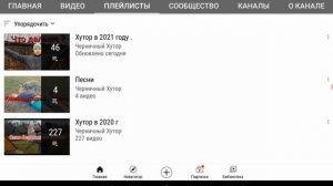 Черничный Хутор - новый обзор канала