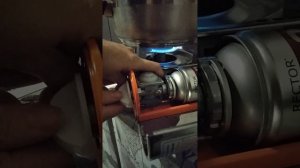 Настольная плитка Kovea. Новый газовый баллончик тухнет при включении