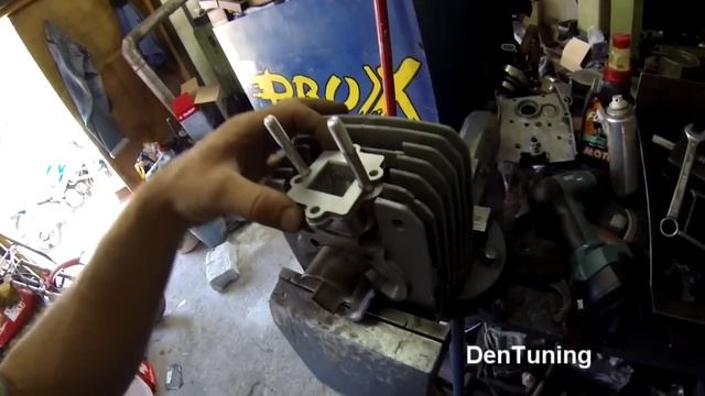 Установка клапана Yamaha Jog на Минск максимально подробно. смотреть онлайн