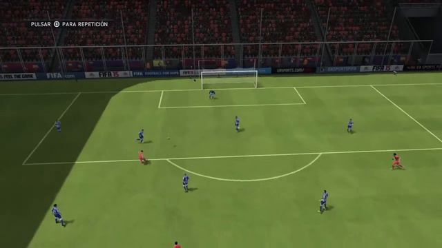 DEPORTIVO VS FC BARCELONA HD | 18-01-2015 | REAL SIMULATION FIFA 15 смотреть онлайн