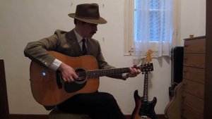 Morris W-50, Made in Japan 1970's - Acoustic Guitar Demo