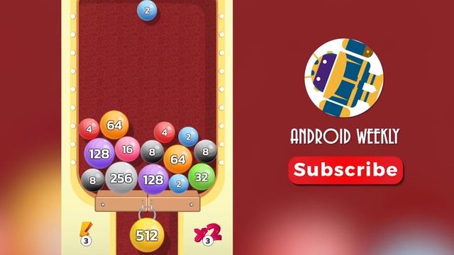 Merge 3D Balls 2048 (Ball & Diamond)