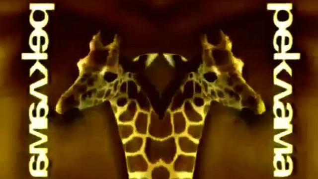 Рекламная заставка ОРТ 1997 Жирафы Мини реконструкция смотреть онлайн