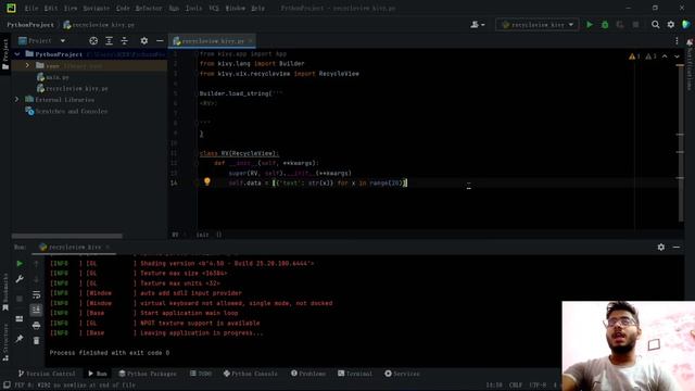 What is RecycleView in Kivy??? смотреть онлайн