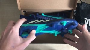 Распаковка заказа (Футбольные бутсы Adidas Predator 18.1 FG Blue CM7411)