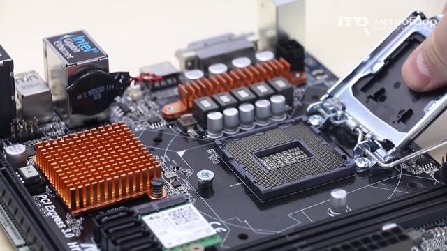 ASRock H110M-ITX/ac обзор материнской платы смотреть онлайн