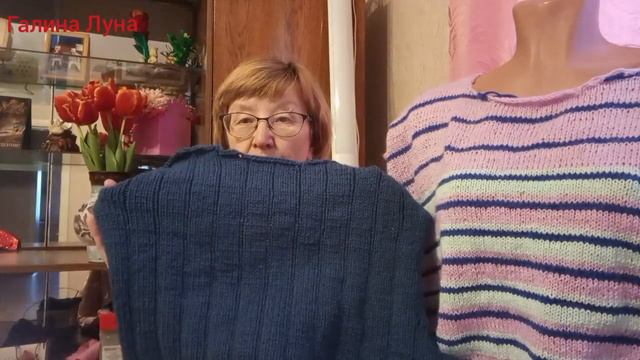 🧶Вязание, джемпер из остатков пряжи и джемпер мужской, продвижения 🧶
