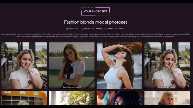 SXWP1 - Wordpress Photo Gallery Theme - Color Version 9 смотреть онлайн