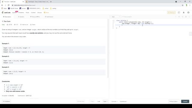 TwoSum - Java Solution [Leetcode 1, easy] смотреть онлайн