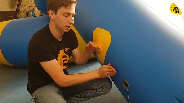 Стравливающий клапан на надувных изделиях производства TimeTrial смотреть онлайн