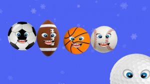 Sports Ball Finger Family | Nursery Rhyme | Kids Songs