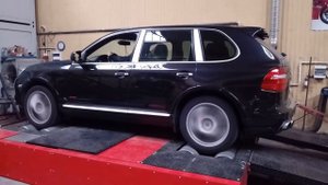 CHIP TUNING PORSCHE CAYENNE 955 4.5 V8 TURBO 450 KM STAGE 1