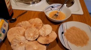 Parasol Mushroom Soup & Frying Parasol with Egg @loverofnature2238