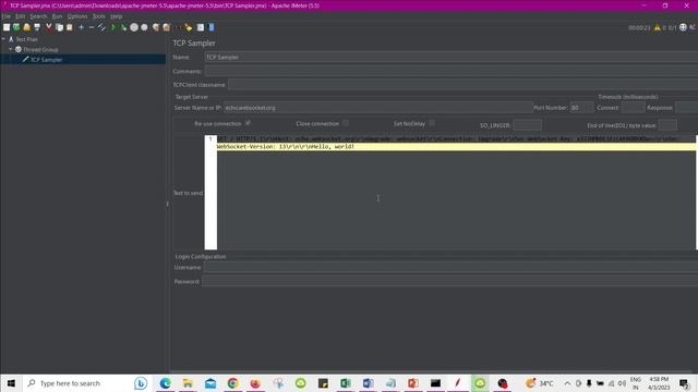 How to use the TCP sampler in JMeter | How to Load Test TCP Protocol Services With JMeter | LoadLab