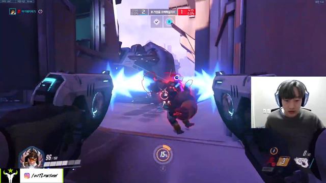 Pelican Pro DPS Tracer gameplay - POTG! [ Overwatch Season 32 Top 500 ] смотреть онлайн