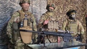 Очередная оснащённая всем необходимым винтовка Лобаева 12,7 Опустошитель отправилась на фронт.