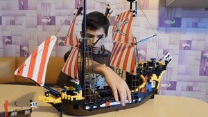 Обзор LEGO. Пиратский корабль