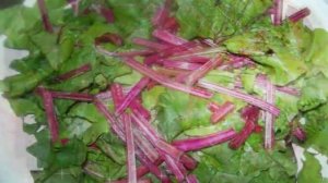 Пхали из свекольной ботвы.  Грузинская кухня