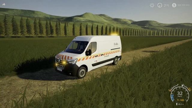 Farming Simulator 2019 mods Renault Master IV - Garage de Moulains смотреть онлайн