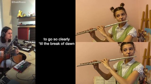 Big Billy X The Kiffness  (Live Looping Talking Cat Remix) Remix By Aksinia Khomenko (flute)
