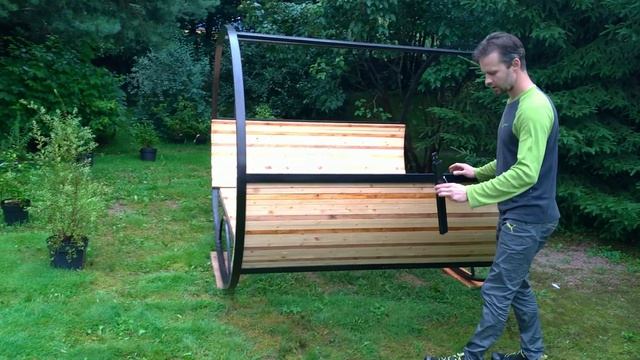 Кровать качалка из металла и дерева смотреть онлайн