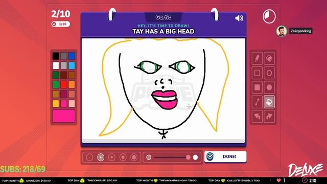 The Best New Drawing Game! - Gartic Phone w/ The Crew! Episode 4 смотреть онлайн