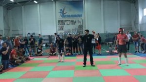 Бой по панкратиону.  Мужчины 71кг