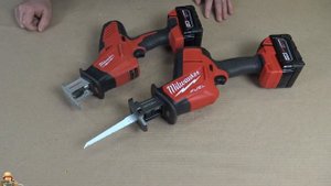 Сабельная пила Milwaukee M18 2719 (FHZ) и старичок 2625 (HZ)